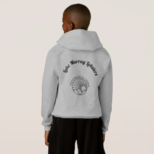Grått Lobster Hoodie T Shirt