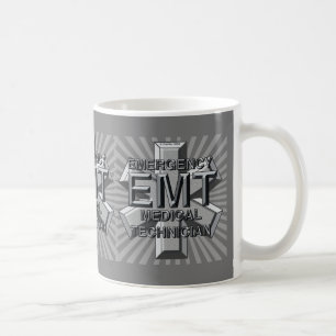 GRÅTT LOGOTYP EMT MUGG