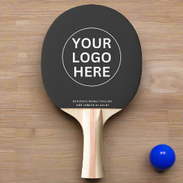 Grått Logotyp l Branded Business Promotional Pingisracket