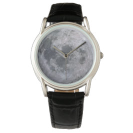 Grått måne fotofoto armbandsur