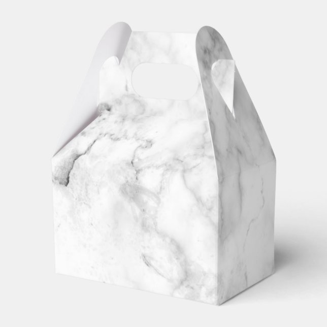 Grått marble-affär presentaskar (Framsidan Sidan)