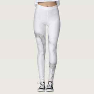 Grått Marble Leggings