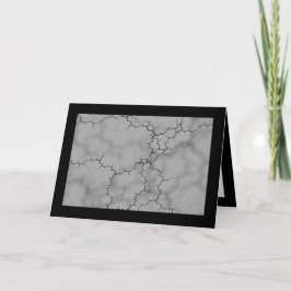 Grått Marble Mönster Fars dag Kort