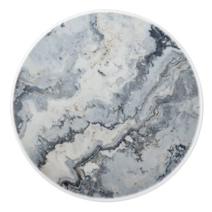 Grått Marble Mönster Knopp