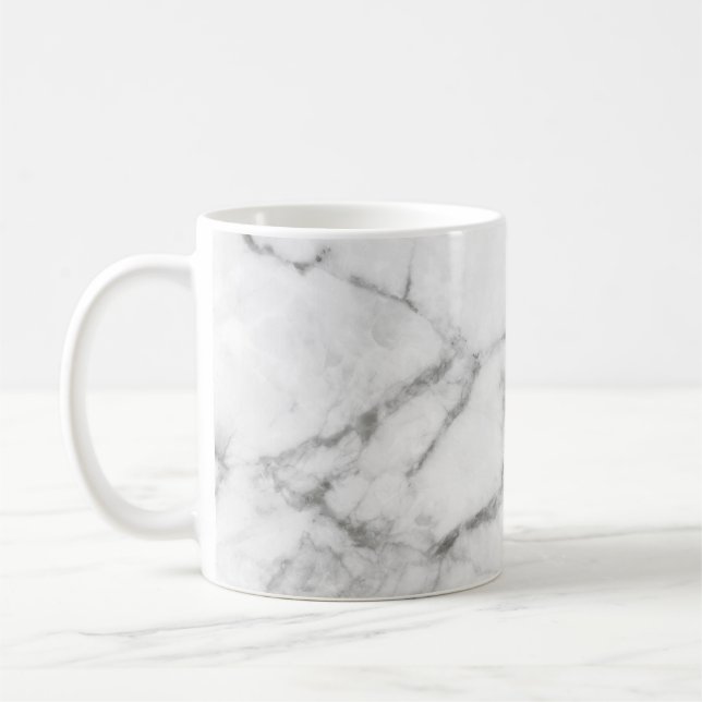 Grått Marble Mugg (Vänster)
