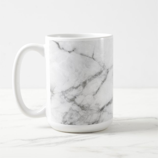 Grått Marble Mugg (Vänster)