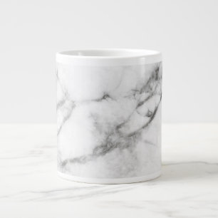Grått Marble Mugg Jumbo Mugg