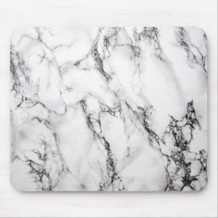 Grått Marble Stone Black Grain Musmatta