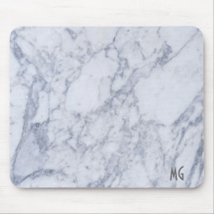 Grått Marble Stone Mönster Musmatta