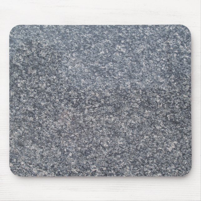 Grått Marble Swirled Mousepad Musmatta (Framsidan)