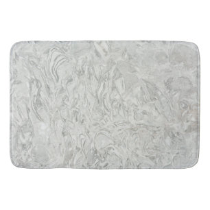 Grått marble yta mönster badrumsmatta