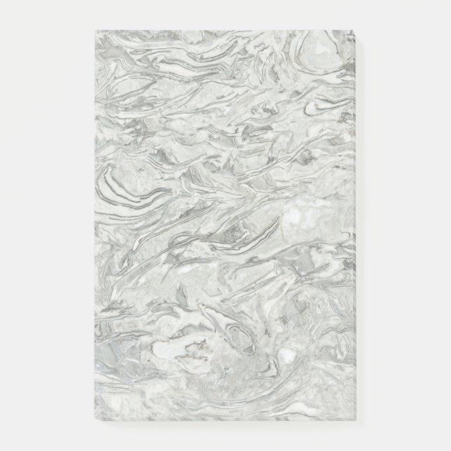 Grått marble yta mönster post-it block (Framsida)