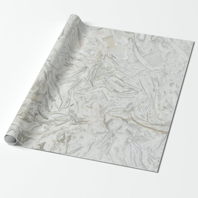 Grått marble yta mönster presentpapper (Utrullad)