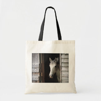 Grått Mare Horse Budget Tote Tygkasse