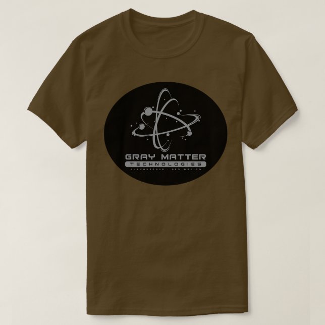 Grått Matter T Shirt (Design framsida)