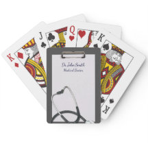 Grått Medical Clipboard med stethoscope