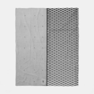 Grått metall galvaniserad lakan fleecefilt