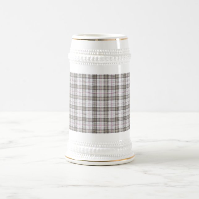 Grått mode tartan sejdel (Center)