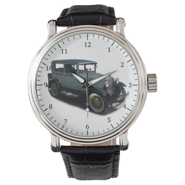 grått Model A watch Armbandsur (Framsida)