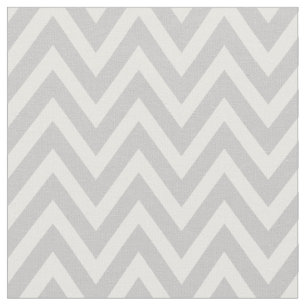 Grått Modern Chevron Rand Tyg