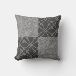 Grått Modern enkel Pinjul Kudde