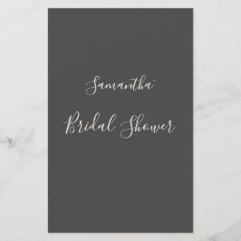 Grått Möhippa-spel för modern Mörk och Elegant