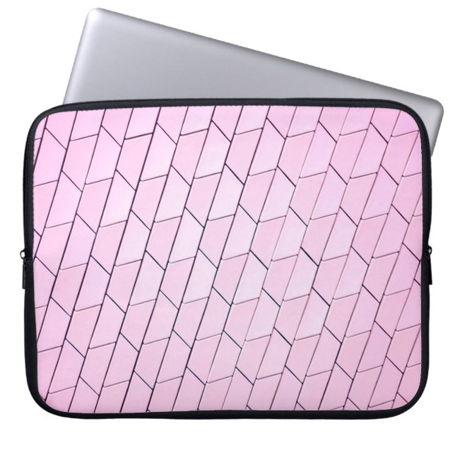 Grått mönster laptop fodral (Framsidan)