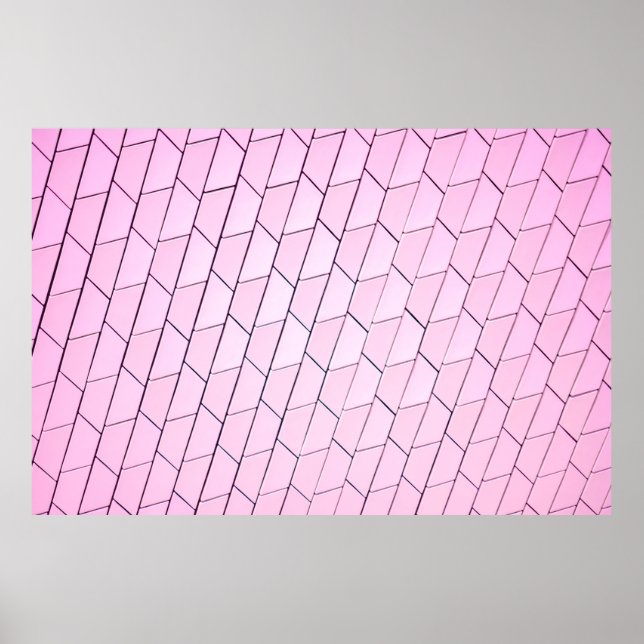 Grått mönster poster (Framsidan)