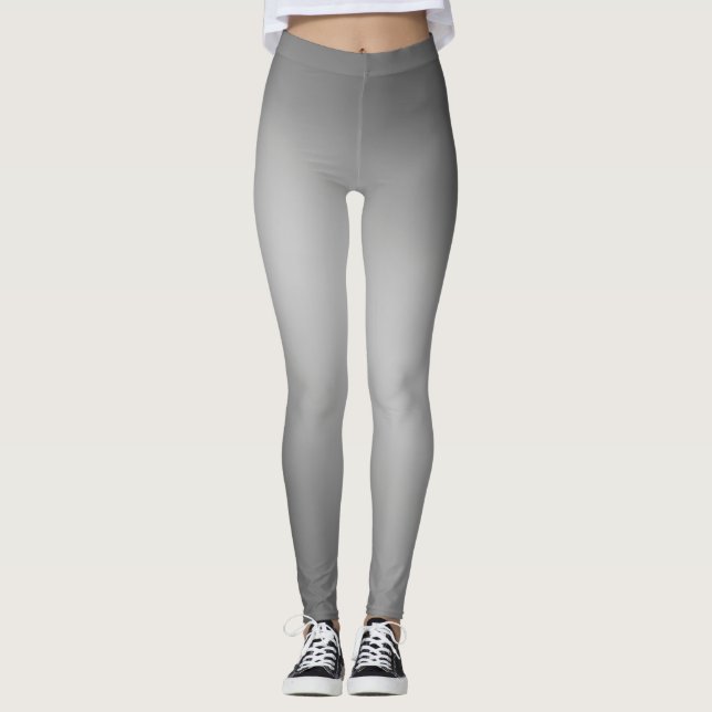 Grått moonlight ombre, effekt leggings (Framsida)