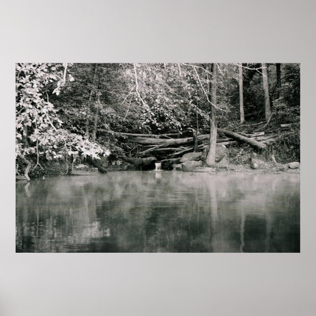 Grått Morgon Poster (Framsidan)