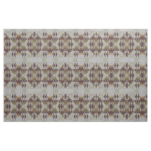 Grått Mörk Brown Taupe Khaki Beige Ethnic look Tyg