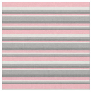 Grått, Mörk, Grått, färggram och Ljus rosa Färgad Tyg