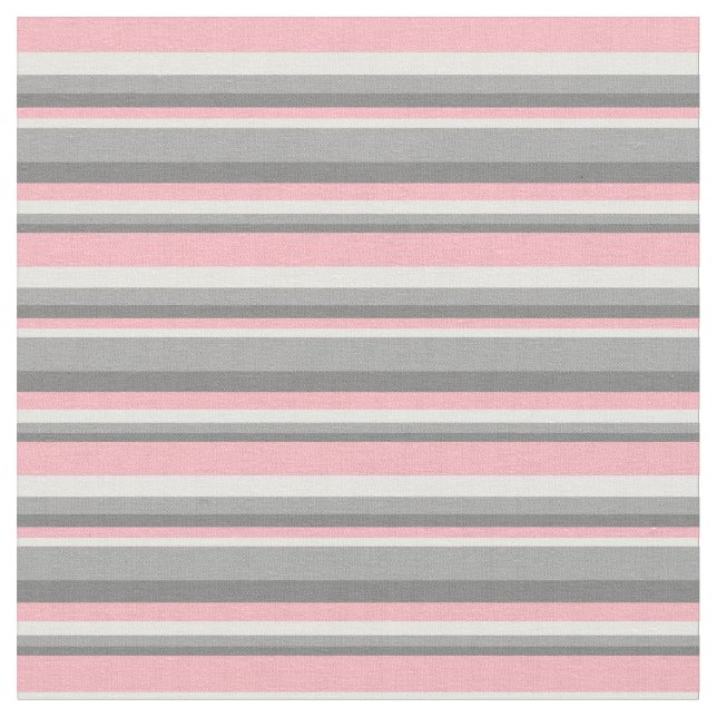 Grått, Mörk, Grått, färggram och Ljus rosa Färgad Tyg (Närbild)