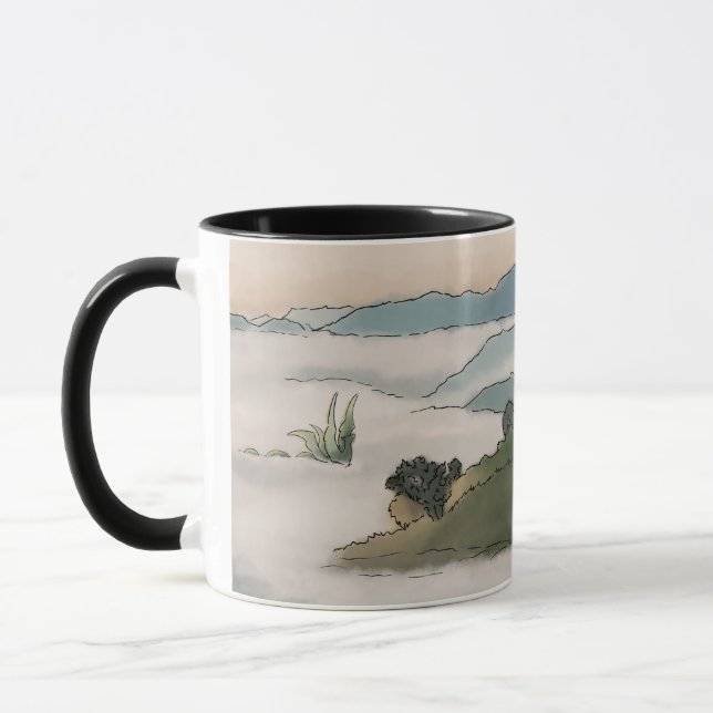 Grått mornings Mugg (Vänster)
