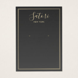 Grått Namnteckning Visning för avläsning av träkol Visitkort