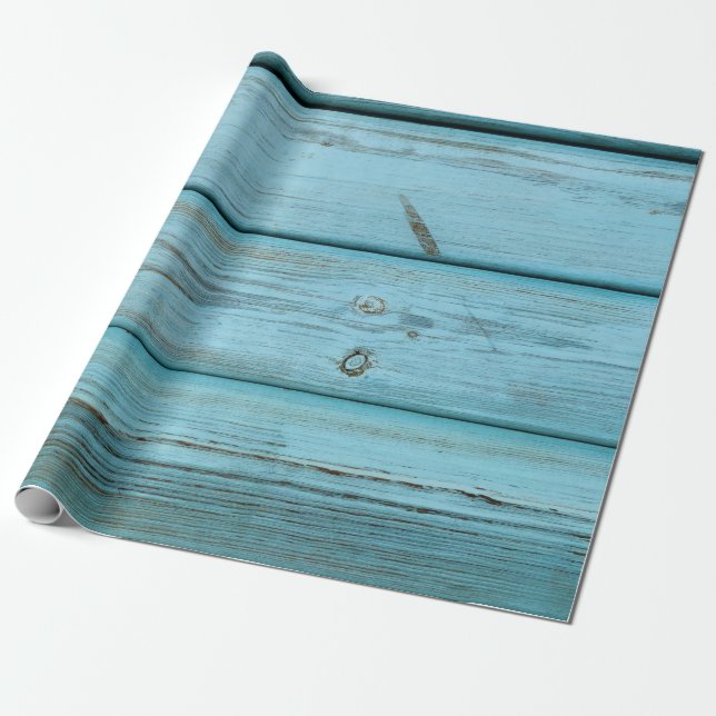 Grått- och brunträspanel presentpapper (Utrullad)