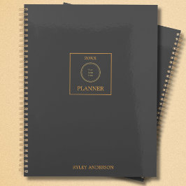 Grått och Guld Business Logotyp Monogram