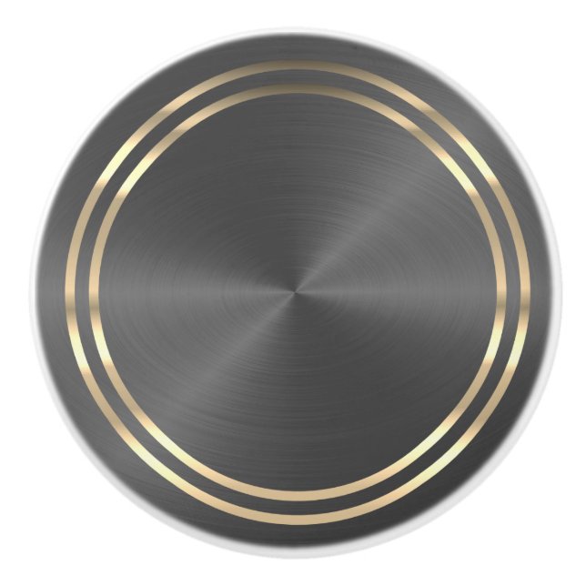 Grått och Guld Knopp (Framsidan)