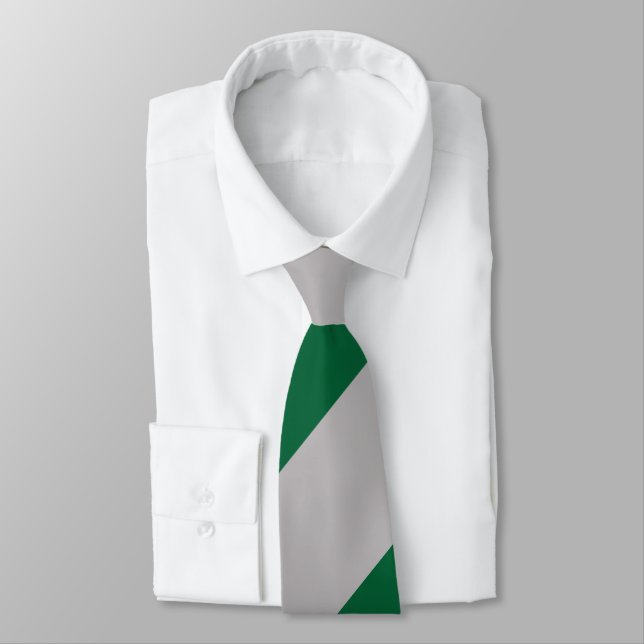 Grått och Ivy Broad Regimental Rand Slips (Bunden)