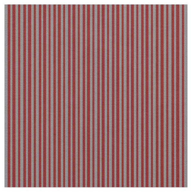 Grått och Maroon Mönster Tyg (Närbild)