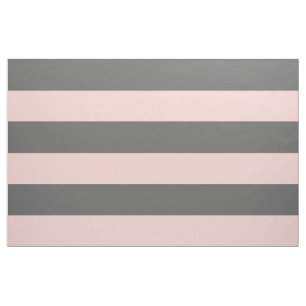 Grått och Rosa i stora Rand Tyg