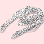 Grått och Rosa Trendig Leopard Mönster Sjal<br><div class="desc">Utformning av trendig och chic av den klassiska leoparden mönster.</div>