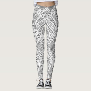 Grått- och snöre-baljväxter leggings