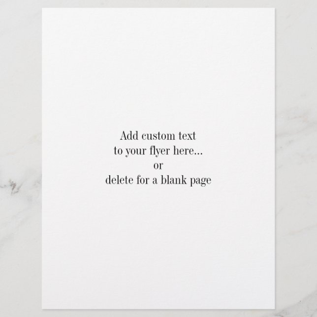 Grått och svart Rand på vitt Reklamblad (Framsidan)