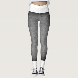 Grått- och svartvitt leggings