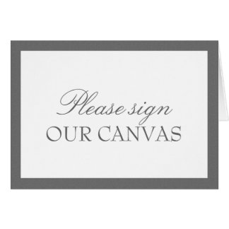 Grått och vit| Bröllop OBS Kort