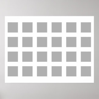 Grått och vit  för att försvaga ljuskällor poster