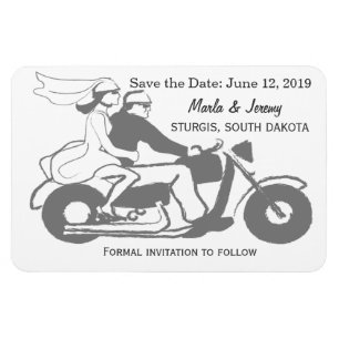 Grått och vit motorcykel utom datum magnet