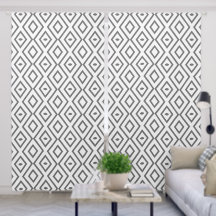 Grått- och vit romb form Geometric Mönster