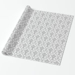 Grått- och Vit Vintage-skademönster Presentpapper<br><div class="desc">Backa dina presenter i tidlös elegans med det här klassiska grått- och vita vintagens fuktade papper. Det invecklade blommönstret utesluter sofistikering och charm,  perfekt för bröllop,  årsdagar eller särskilda tillfällen. Den här mångsidiga designen tillför presenter lite vintage och skapar dem verkligen minnesvärda.</div>